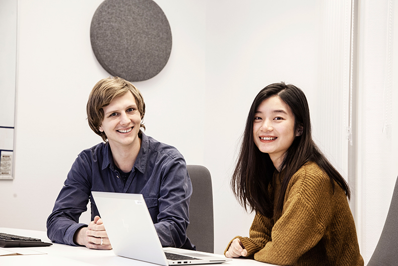 Outokumpu team members in a meeting