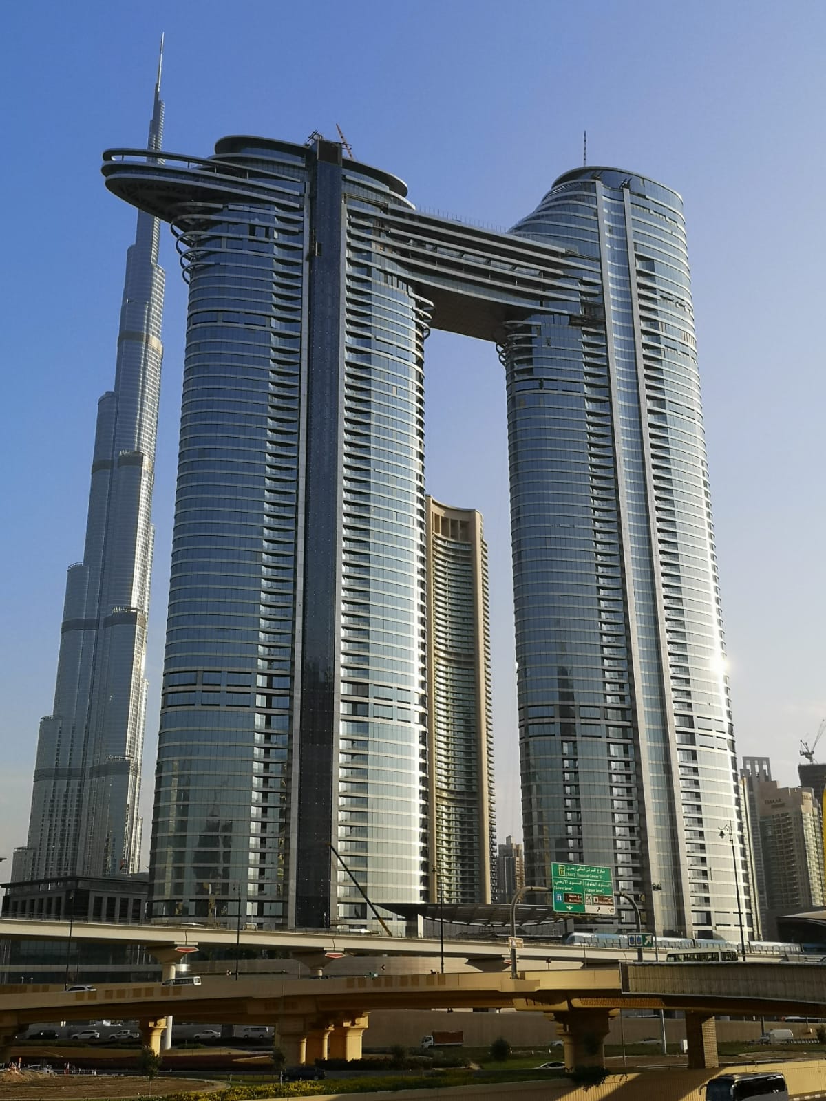 Case Address Sky view towers Dubai | Outokumpu
