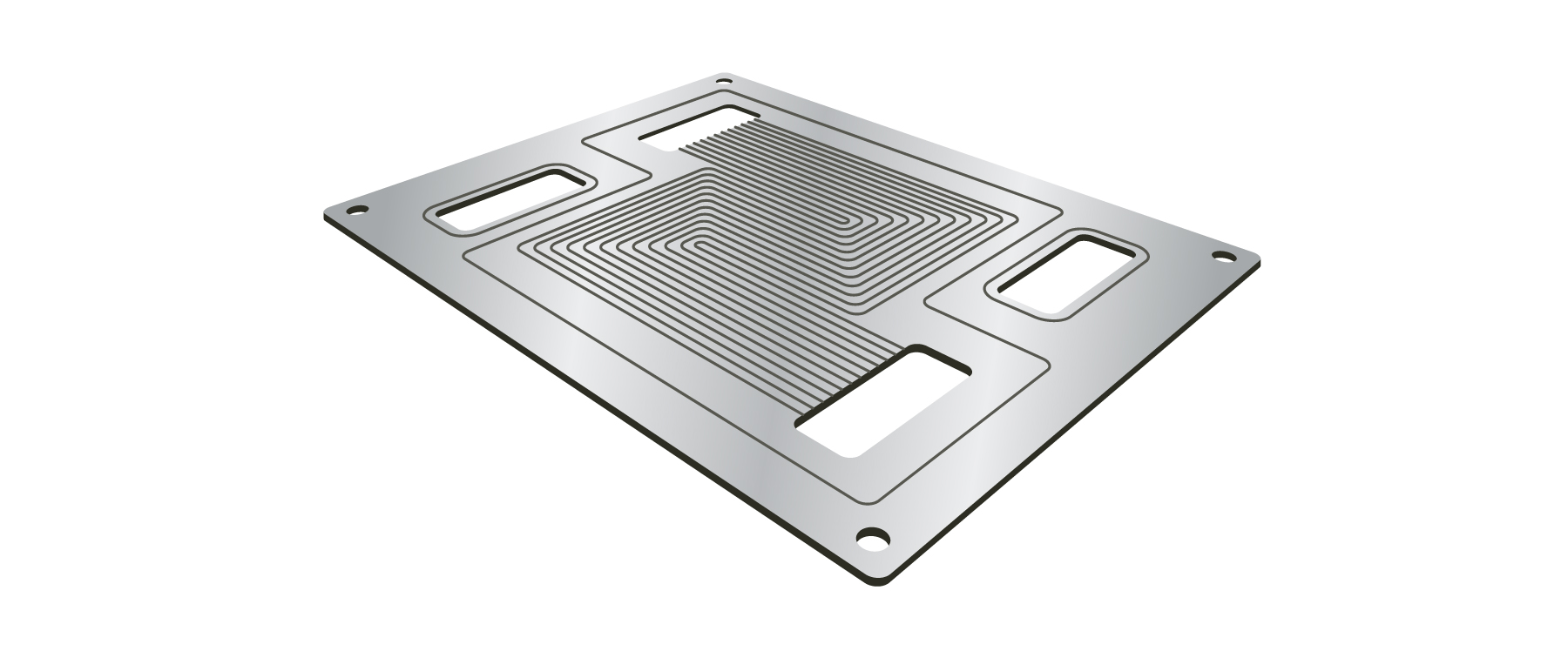 Bipolar plate of a fuel cell