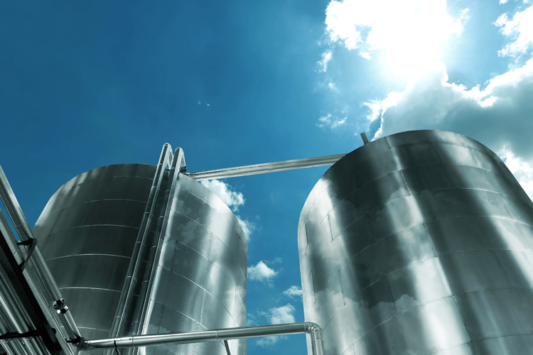 Storage tanks in sunshine