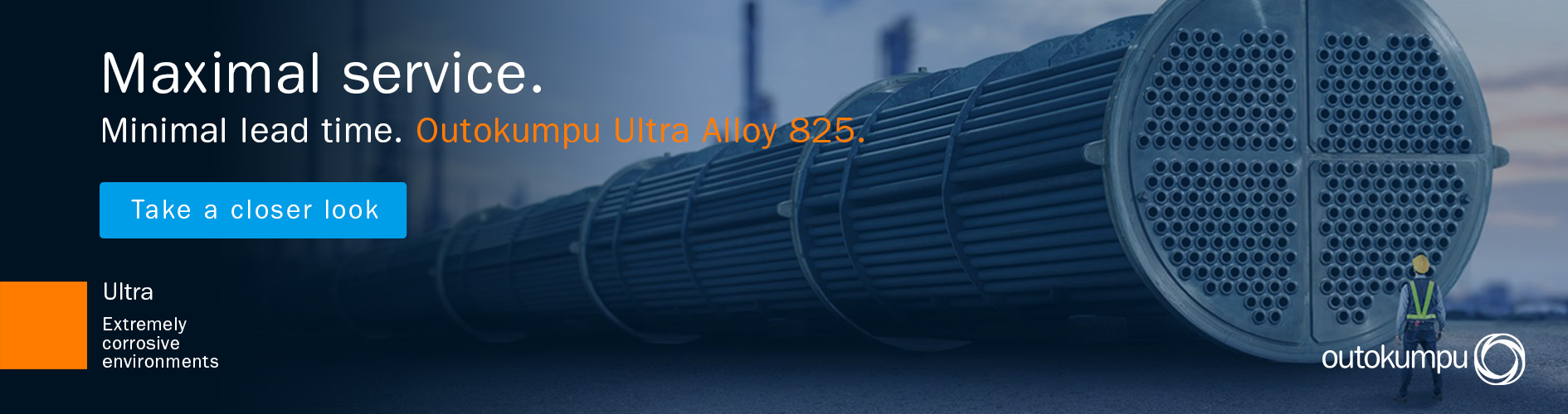 Outokumpu Ultra Alloy 825 Stainless Steel
