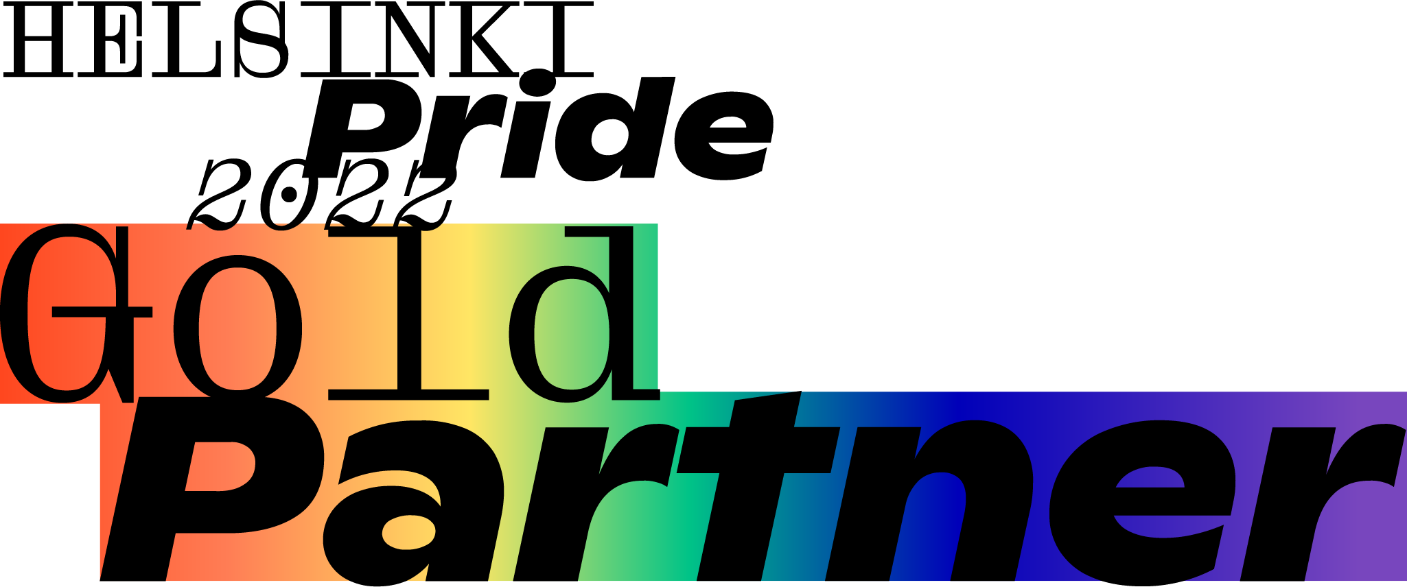Helsinki Pride partnership logo