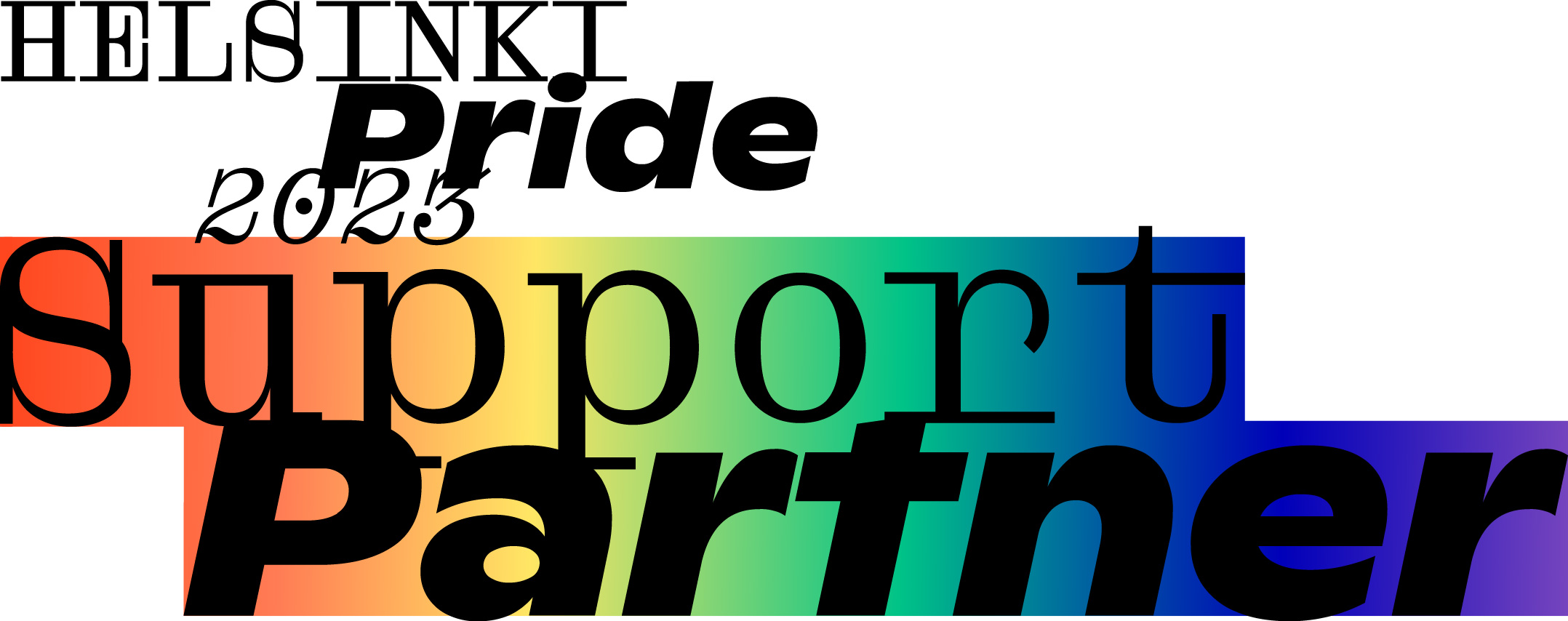 Pride Support Partner logo